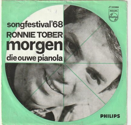 Ronnie Tober - Morgen + Die ouwe pianola (Vinylsingle)