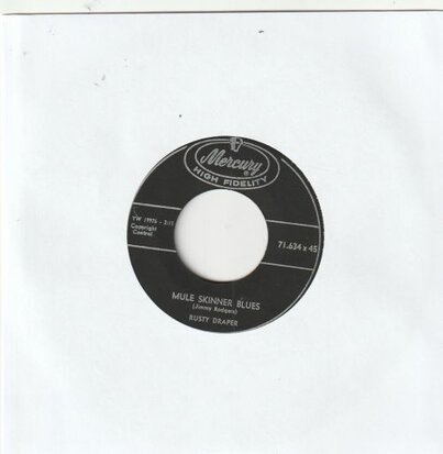 Rusty Draper - Mule skinner blues + Please help me, I'm falling (Vinylsingle)