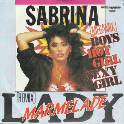 Sabrina - Lady Marmalade + Megamix (Vinylsingle)