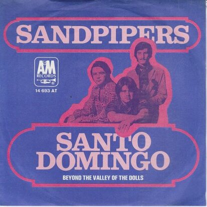 Sandpipers - Santo Domingo + Beyond The Valley Of The Dolls (Vinylsingle)