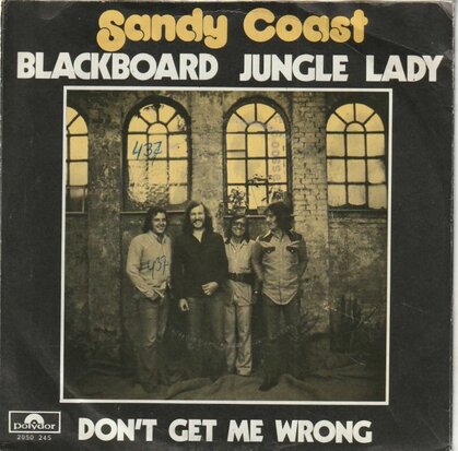 Sandy Coast - Blackboard jungle lady + Don't get me wrong (Vinylsingle)