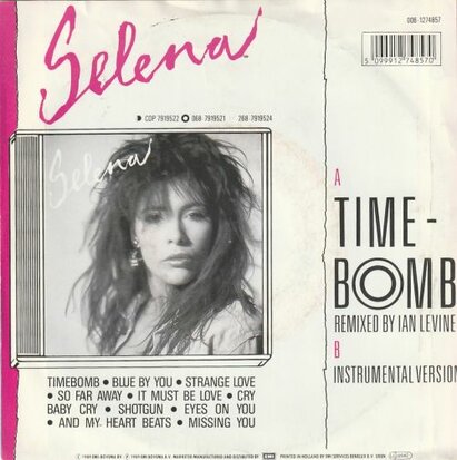 Selena - Timebomb + (instr.) (Vinylsingle)