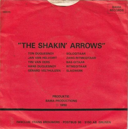 Shakin' Arrows - Spanish hunter + Paradise for two (Vinylsingle)