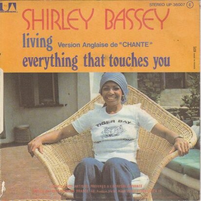 Shirley Bassey - Living + Everything That Touches You (Vinylsingle)