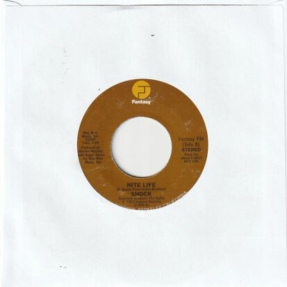 Shock - Waitin' On Your Love + Nite Life (Vinylsingle)