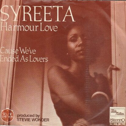 Syreeta - Harmour love + Cause we've ended as lovers (Vinylsingle)