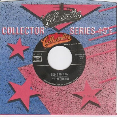 Teen Queens / The Cadets - Eddie My Love + Stranded In The Jungle (Vinylsingle)