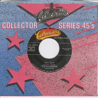 The Illusions - Hey Boy + Lonely Soldier (Vinylsingle)