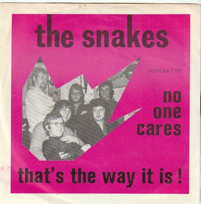 The Snakes - No One Cares + That's The Way It Is (Vinylsingle)