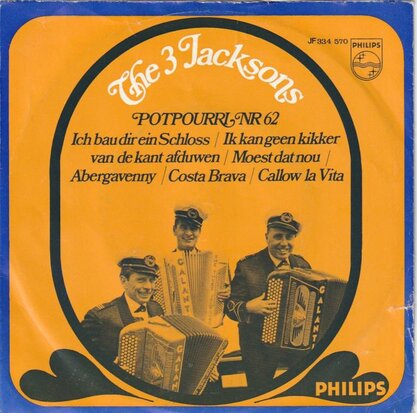 Three Jacksons - Accordeon potpourri nr 62 (Vinylsingle)