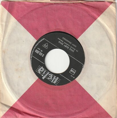 Tony Delmondo - B.A.R.D.O.T.-Twist + Sing Baby Sing (Vinylsingle)