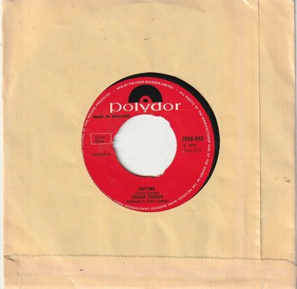 Trevor Gordon - Spend All The Money + Daytime (Vinylsingle)