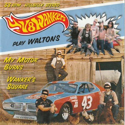 V8Wankers / Waltons - V8Wankers Play Waltons (EP) (Vinylsingle)