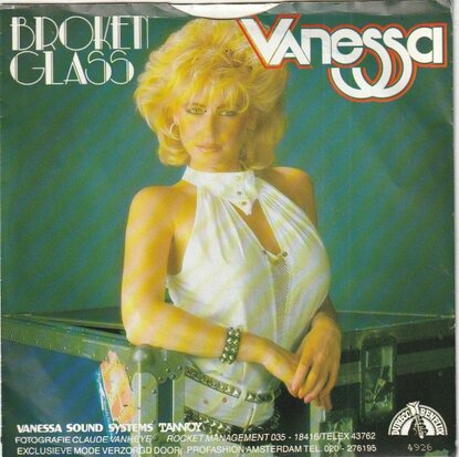 Vanessa - Broken glass + (instr.) (Vinylsingle)