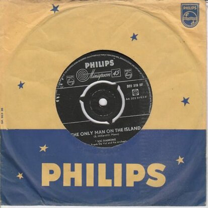 Vic Damone - The Only Man On The Island + Time On My Hands (Vinylsingle)