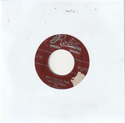 Vocaleers - Will You Be True + Love You (Vinylsingle)