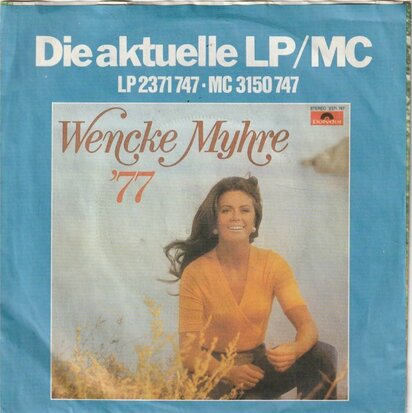 Wencke Myhre - Viva Maria + Bei mir ist heat open hause (Vinylsingle)