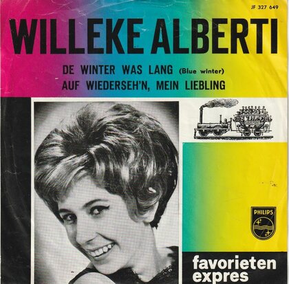 Willeke Alberti - De winter was lang + Auf wiederseh'n (Vinylsingle)