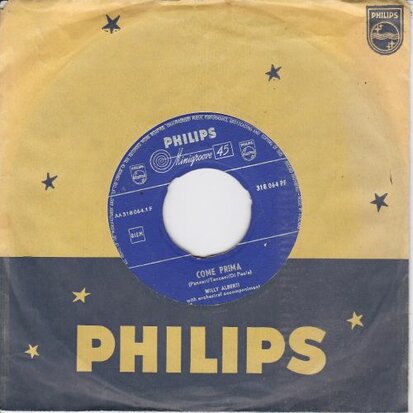 Willy Alberti - Come Prima + Ti diro (Vinylsingle)