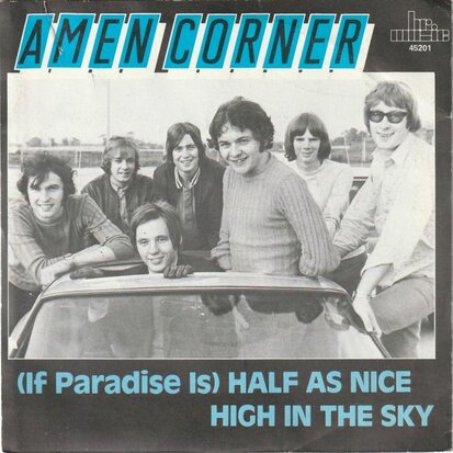 Amen Corner - If paradise is half as nice + High in the sky (Vinylsingle)