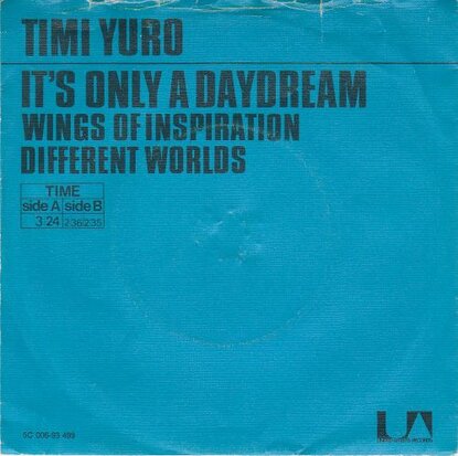 Timi Yuro - It's Only A Daydream + Wings + Different Worlds (Vinylsingle)