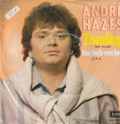 Andre Hazes - Zondag + Een lach van jou (Vinylsingle)