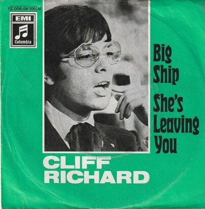 Cliff Richard - Big ship + She's leaving you (Vinylsingle)