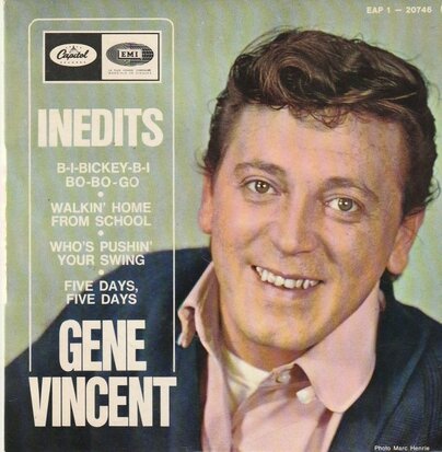 Gene Vincent - Inedits (EP) (Vinylsingle)