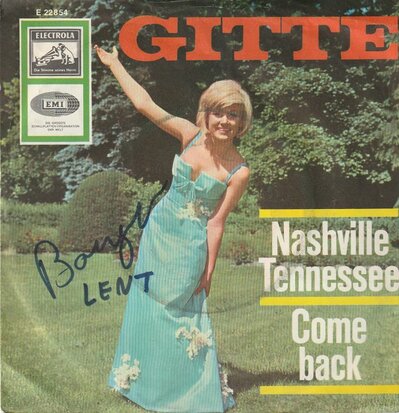 Gitte - Nashville Tennessee + Come Back (Vinylsingle)