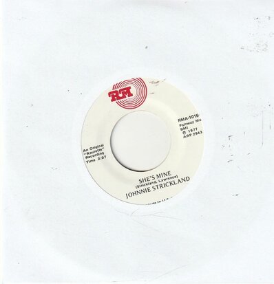 Johnny Strickland - She's Mine + You got What It takes (Vinylsingle)