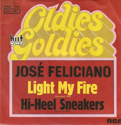 Jose Feliciano - Light my fire + Hi-heel sneakers (Vinylsingle)