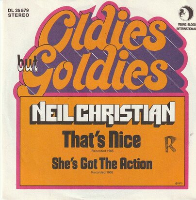 Neil Christian - That's nice + She's got the action (Vinylsingle)