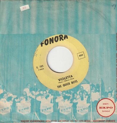 Quick Boys - Violetta + Red River (Vinylsingle)