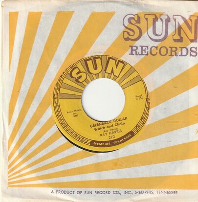 Ray Harris - Greenback Dollar, Watch And Chain + Foolish Heart (Vinylsingle)