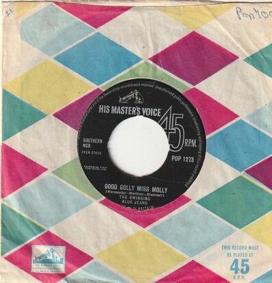 Swinging Blue Jeans - Good golly miss Molly + Shaking feeling (Vinylsingle)