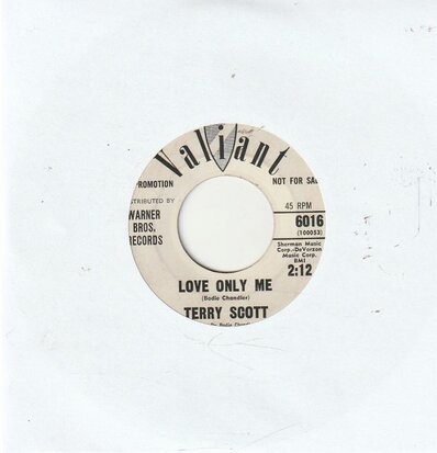 Terry Scott - Love Only Me +Little Angel (Vinylsingle)