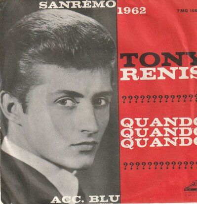 Tony Renis - Quando, Quando, Quando + Blu (Vinylsingle)