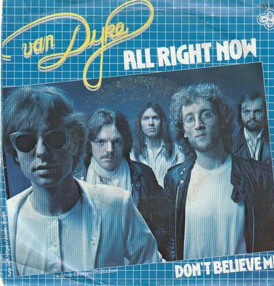 Van Dyke - All RIght Now + Don't Believe Me (Vinylsingle)