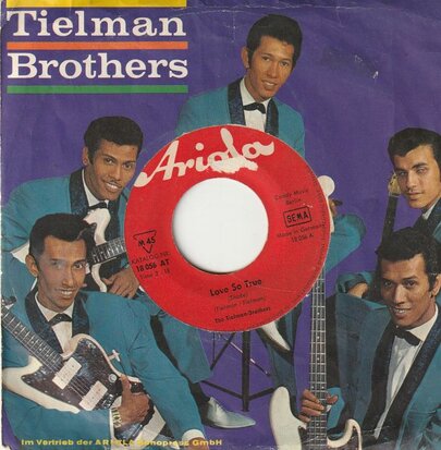 Tielman Brothers - Love so true + Don't go away (Vinylsingle)