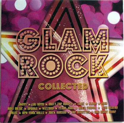 VARIOUS - GLAM ROCK COLLECTED -COLOURED- (Vinyl LP)