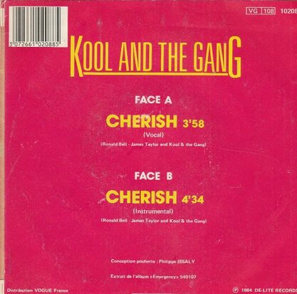 Kool & the Gang - Cherish + (instr.) (Vinylsingle)