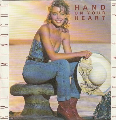 Kylie Minogue - Hand on your heart + Just wanna love you (Vinylsingle)