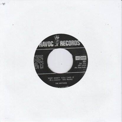 Motions - Why don't you take it + My love is growing (Vinylsingle)