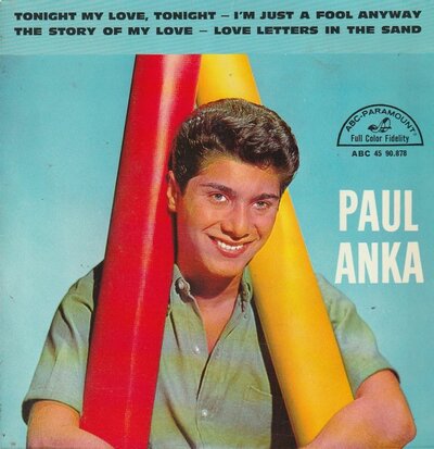 Paul Anka - Tonight my love tonight (EP) (Vinylsingle)