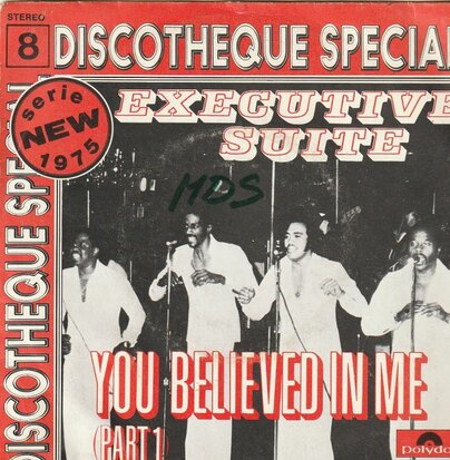 Executive Suit - You believed in me + (part 2) (Vinylsingle)