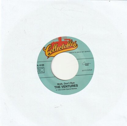 Ventures - Walk don't run + Hawaii five-O (Vinylsingle)