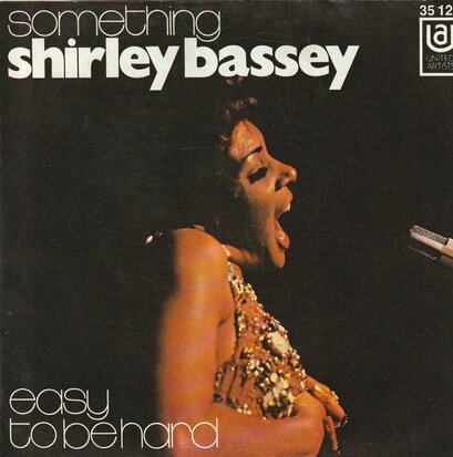 Shirley Bassey - Something + Easy to be hard (Vinylsingle)