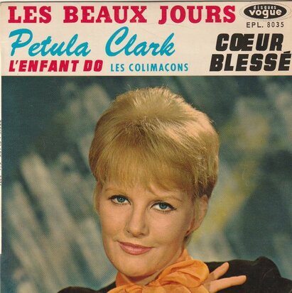 Petula Clark - Les beaux jours (EP) (Vinylsingle)