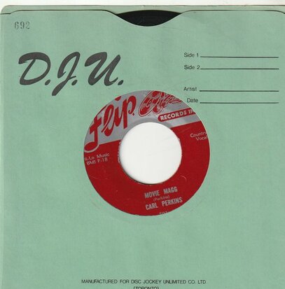 Carl Perkins - Movie Magg + Turn Around (Vinylsingle)