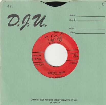 Mark Robinson - Pretty Jane + Want Me (Vinylsingle)